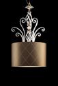 Euroluce Lampadari ALICANTE shade S1 / Cylinder - Gold - подвесной светильник производства Италии: фото, описание, характеристики, цена, отзывы